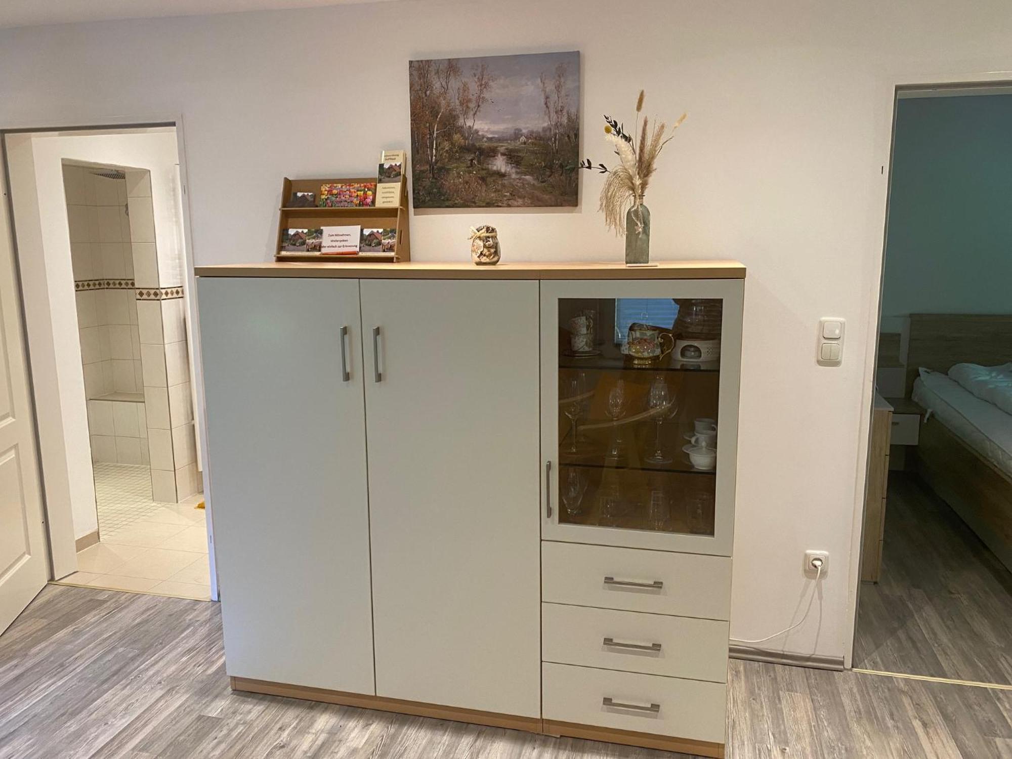 Ferienwohnung Gulfhaus, Mit Sauna Und Grossem Garten Apen 外观 照片