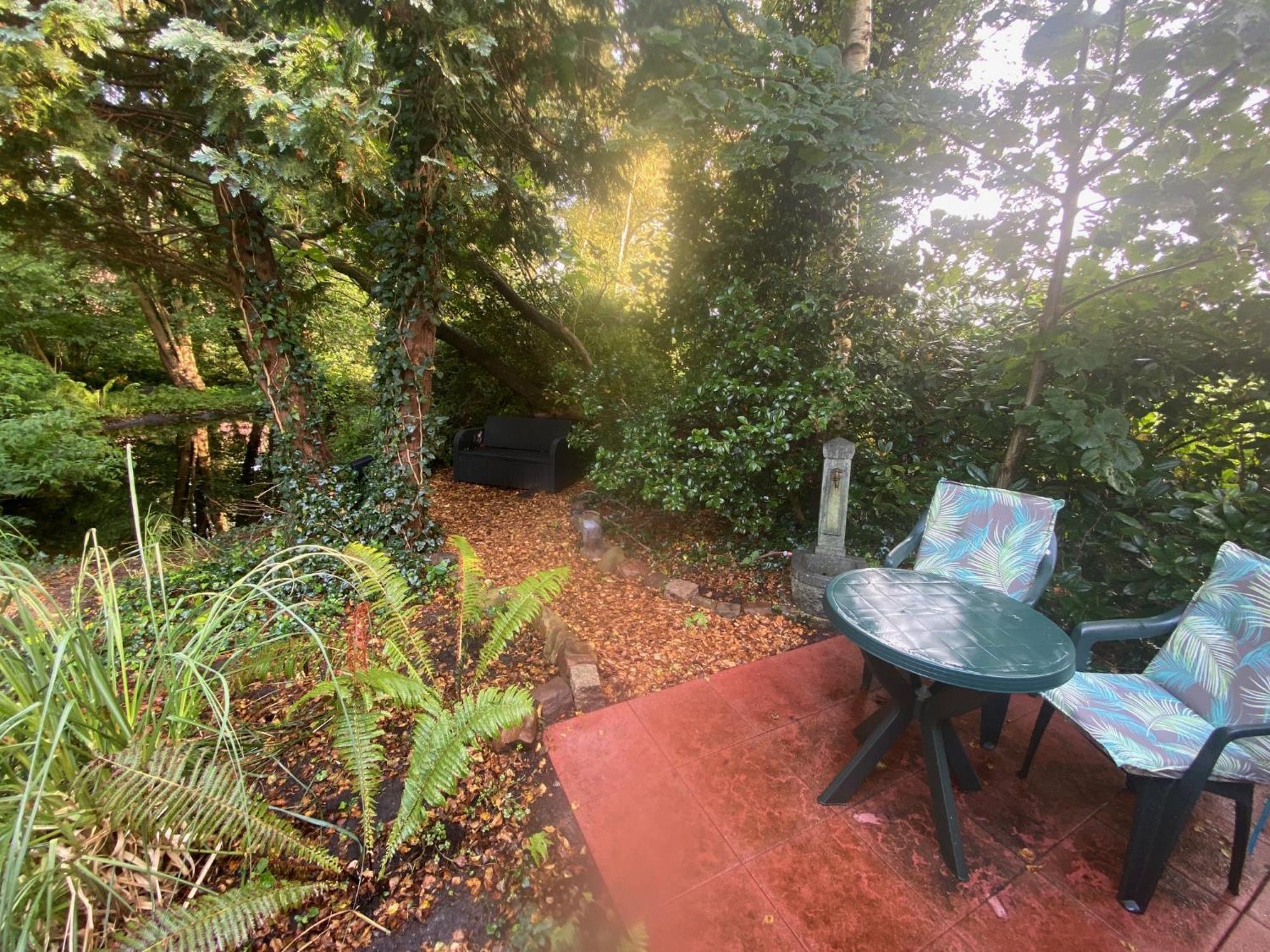 Ferienwohnung Gulfhaus, Mit Sauna Und Grossem Garten Apen 外观 照片