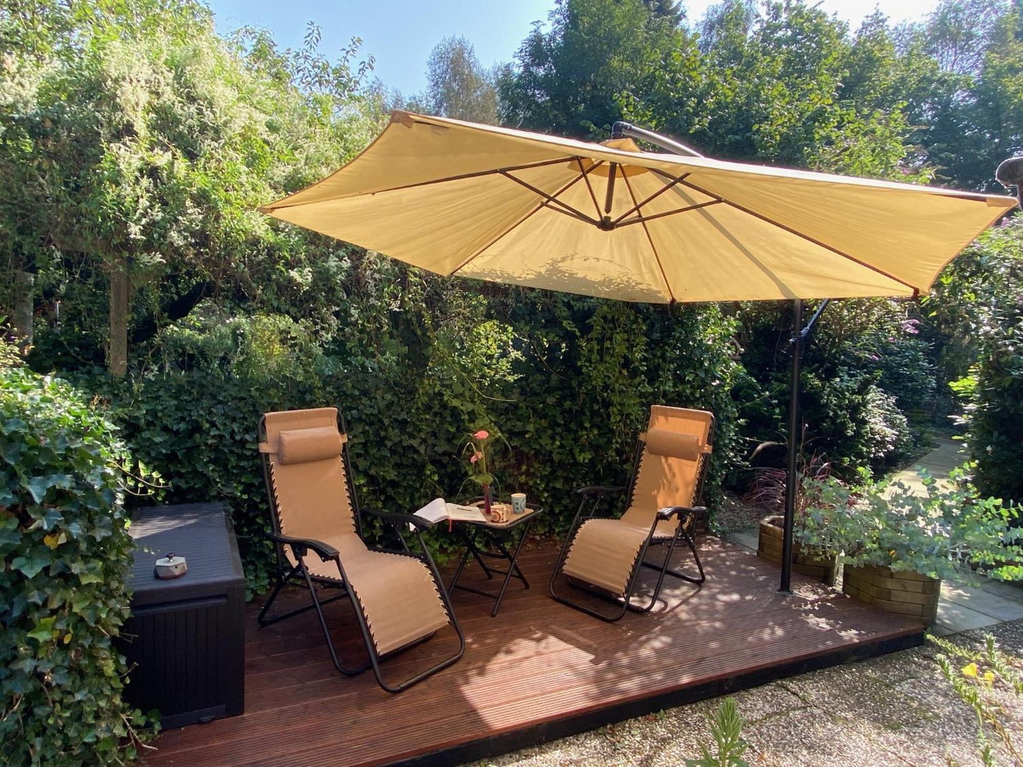 Ferienwohnung Gulfhaus, Mit Sauna Und Grossem Garten Apen 外观 照片